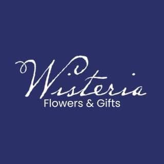 Wisteria Flowers and Gifts color logo