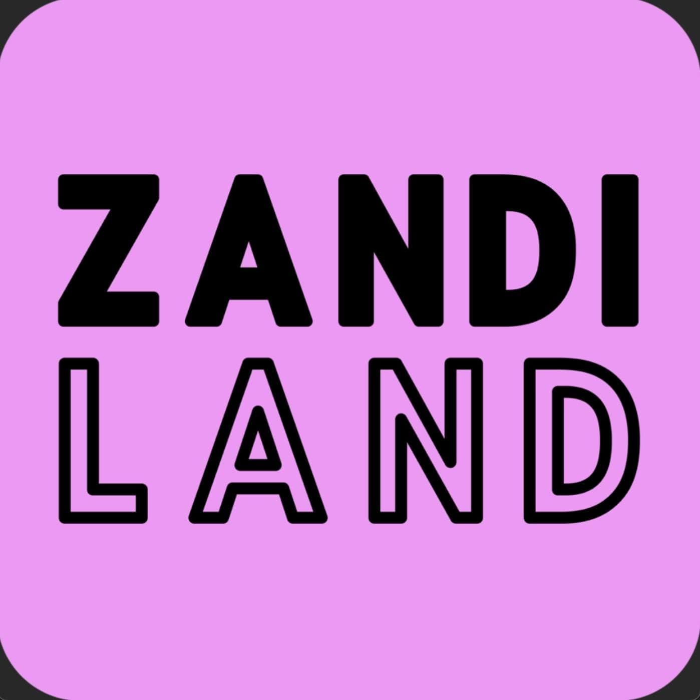 Zandi Land Beauty color logo