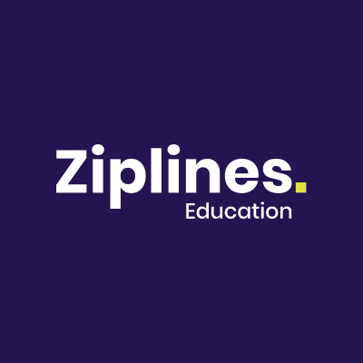 Ziplines Education color logo