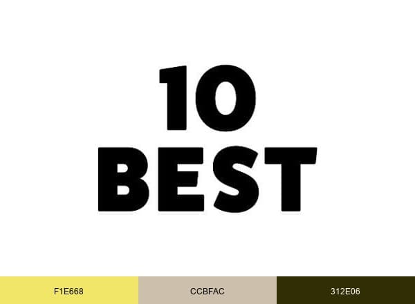 USA TODAY 10Best brand color palette