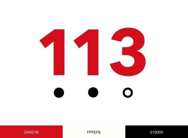 113 brand color palette