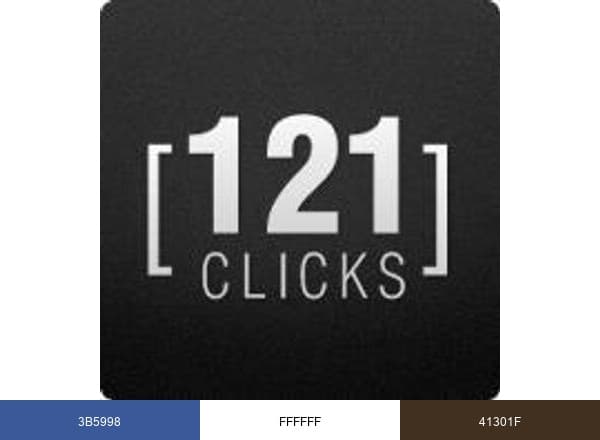 121Clicks brand color palette