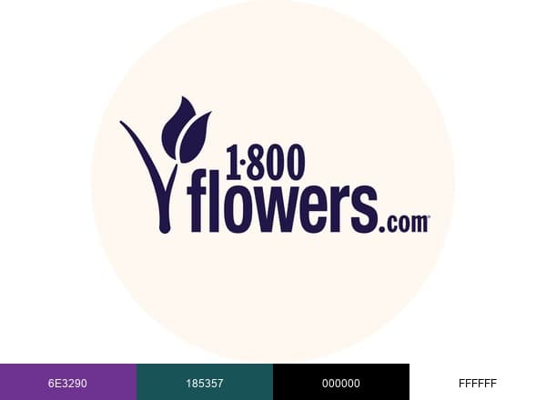 1-800-Flowers brand color palette