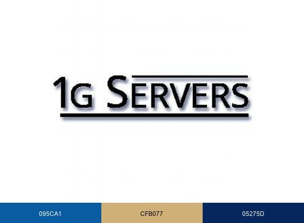 1GServers brand color palette