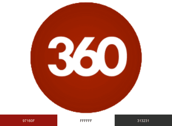 360Cities.net brand color palette