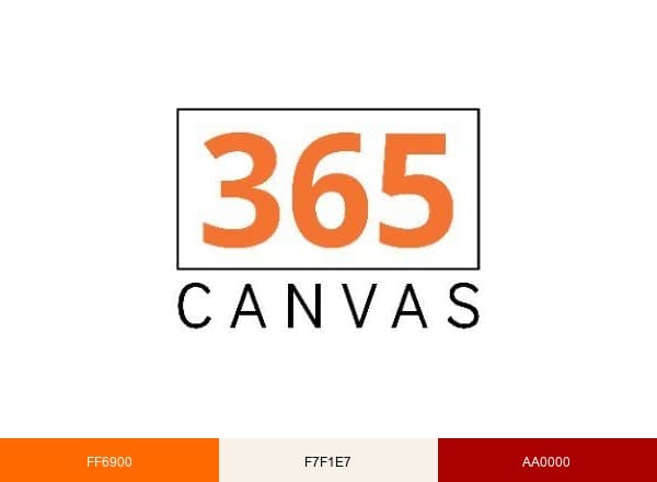 365Canvas brand color palette
