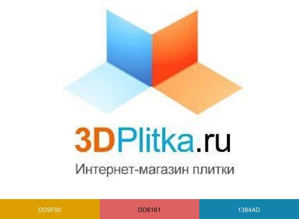 3Dplitka.ru brand color palette