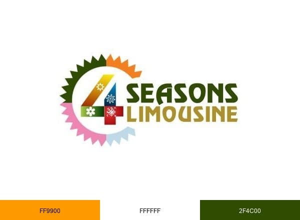 4-Seasons Limo Svc. brand color palette