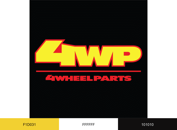 4 Wheel Parts brand color palette