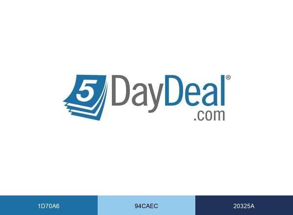 5DayDeal brand color palette
