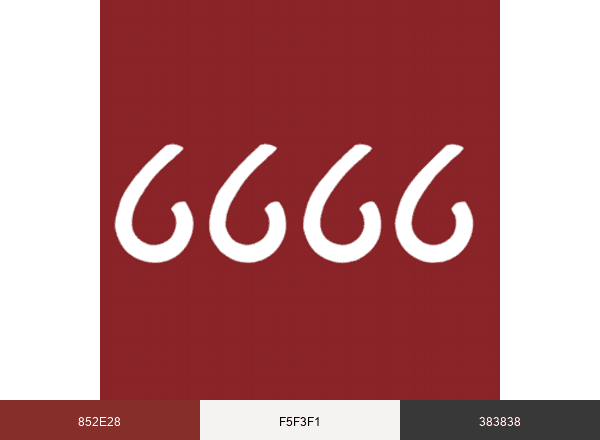 6666 Ranch brand color palette