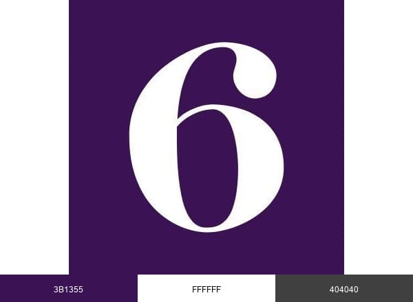 6Sqft brand color palette