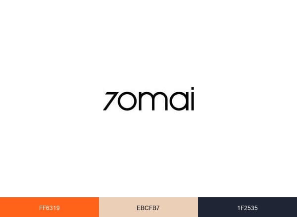 70Mai brand color palette