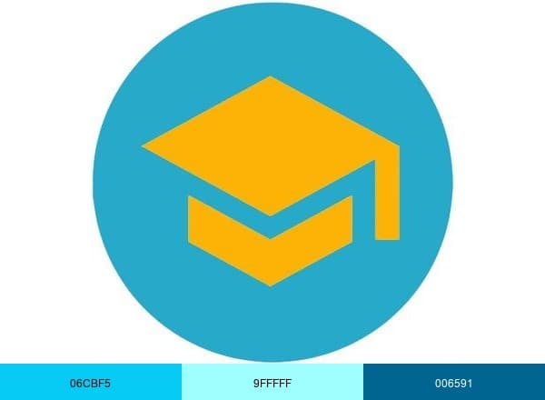 7ESL Learning English brand color palette