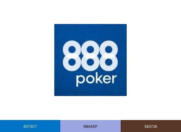 888Poker brand color palette