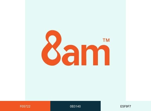 8Am brand color palette