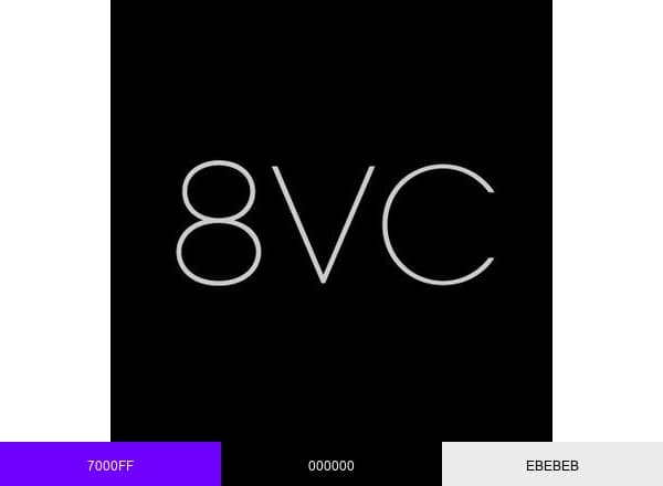 8VC brand color palette