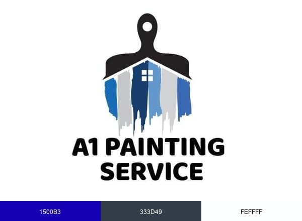 A1 Painting Service brand color palette