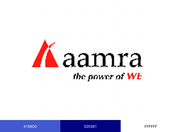 Aamra Companies brand color palette