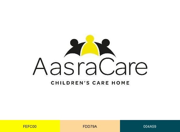Aasra Care brand color palette