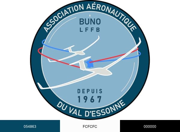 Association Aéronautique du Val d'Essonne brand color palette