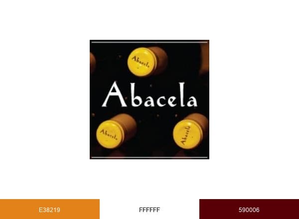 Abacela Winery brand color palette