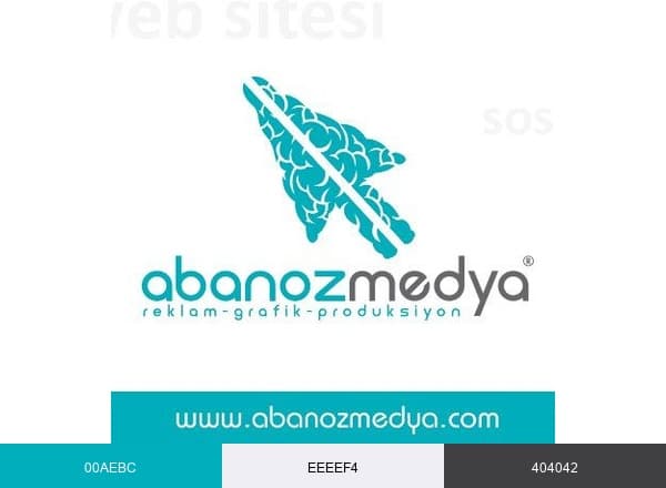 AbanozMedya brand color palette