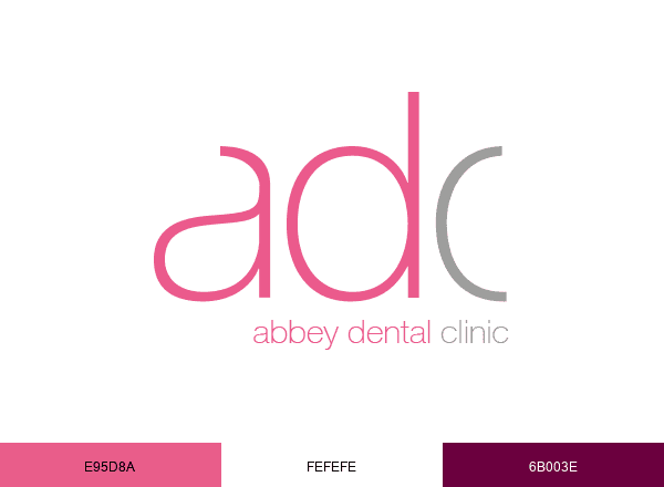 Abbey Dental Clinic brand color palette