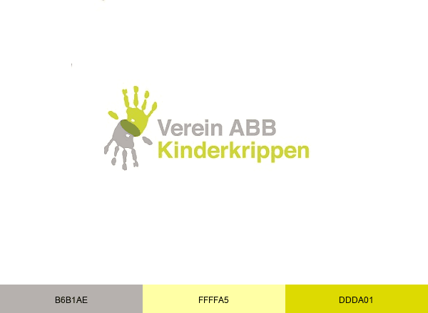 ABB Kinderkrippen brand color palette