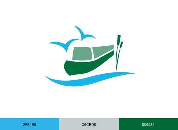 ABC Boat Sales brand color palette