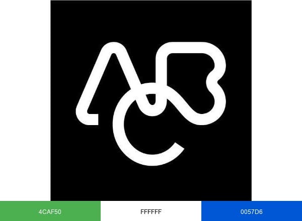 ABC Fitness brand color palette