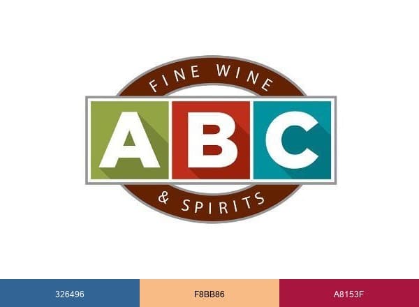 ABC Fine Wine & Spirits brand color palette
