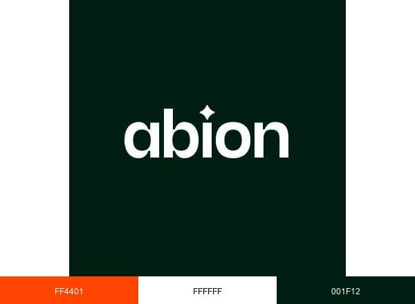 Abion brand color palette