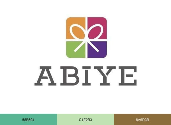 Abiye Gift brand color palette