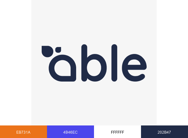 Able brand color palette