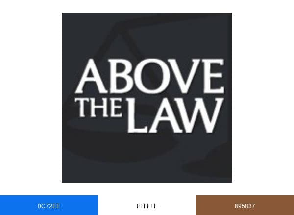 Above the Law brand color palette