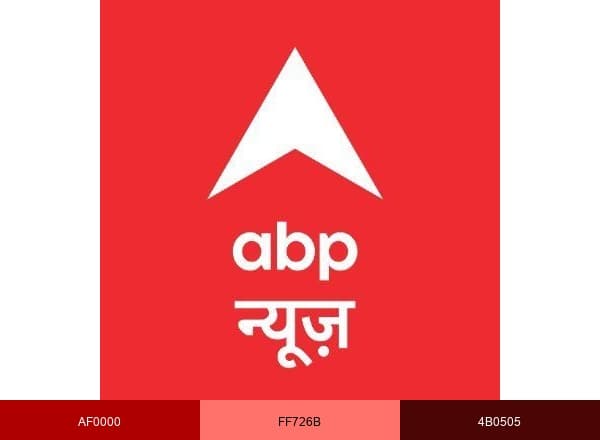 ABP News brand color palette