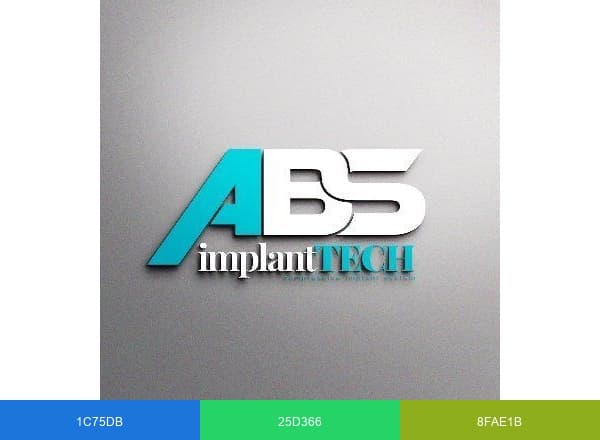 Abs Implants brand color palette