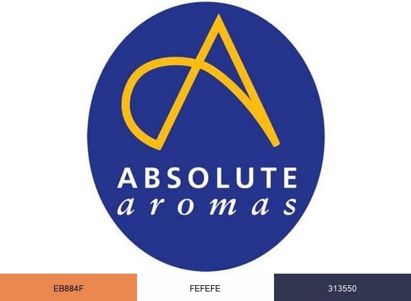 Absolute Aromas brand color palette