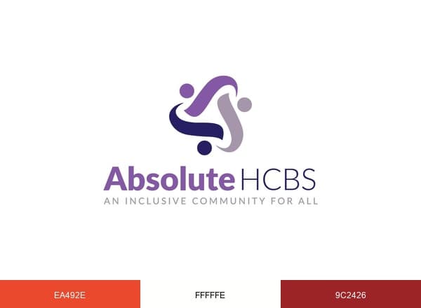 Absolute HCBS brand color palette