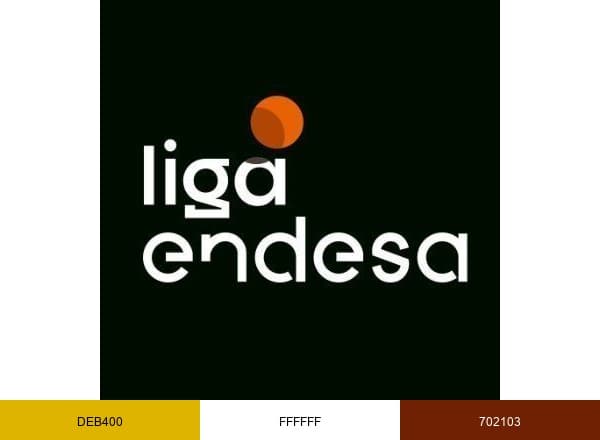 Liga Endesa brand color palette