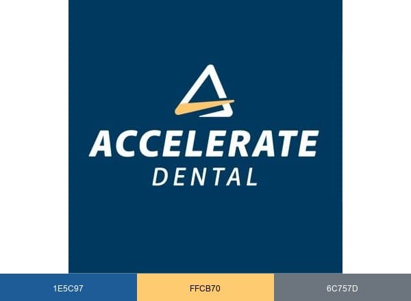 Accelerate Dental brand color palette