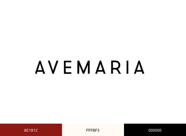 AVEMARÍA brand color palette