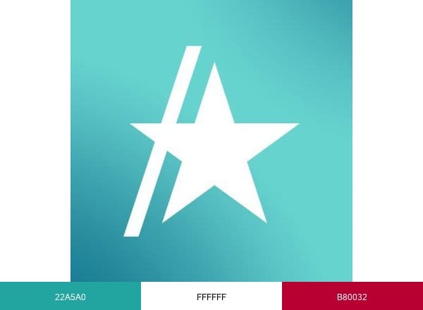 Access Hollywood brand color palette