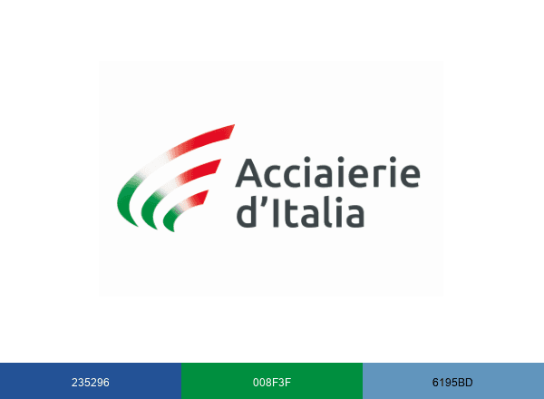 Acciaierie d'Italia in A.S. brand color palette