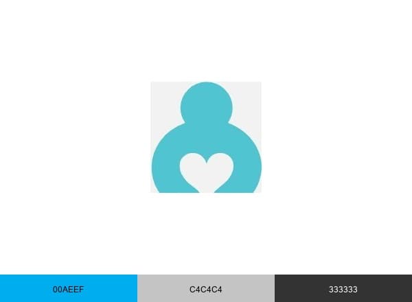 Ace Home Healthcare brand color palette