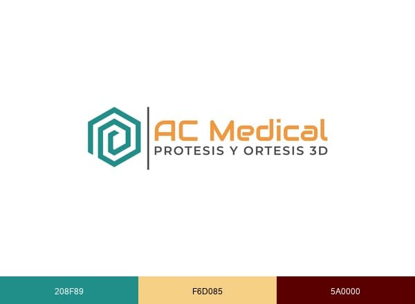 AC Medical brand color palette