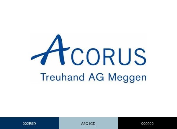 Acorus Treuhand AG brand color palette