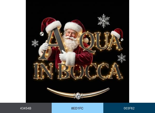 ACQUA IN BOCCA HOTEL brand color palette