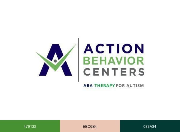 Action Behavior Centers brand color palette